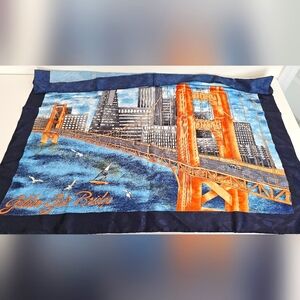 Used Large Golden State Bridge Scarf